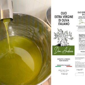 Olio extra vergine IGP " Don Andrea" 5 litri